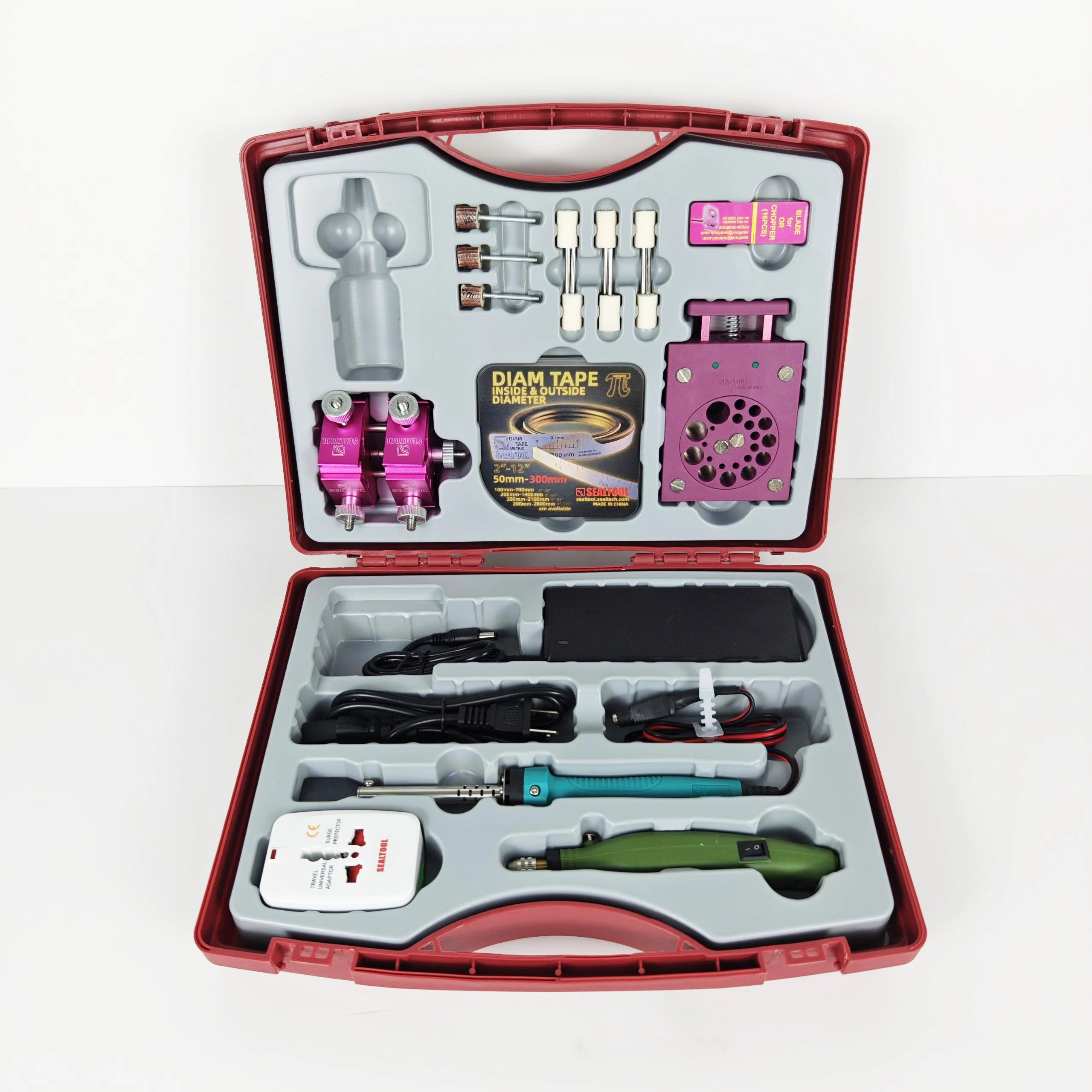 SEALTECH SEALTOOL Hand-powered Joint O-Ring Seal fusion Splicer Connect Hydraulic Cylinder Tool Sets or SPLICING KIT 300