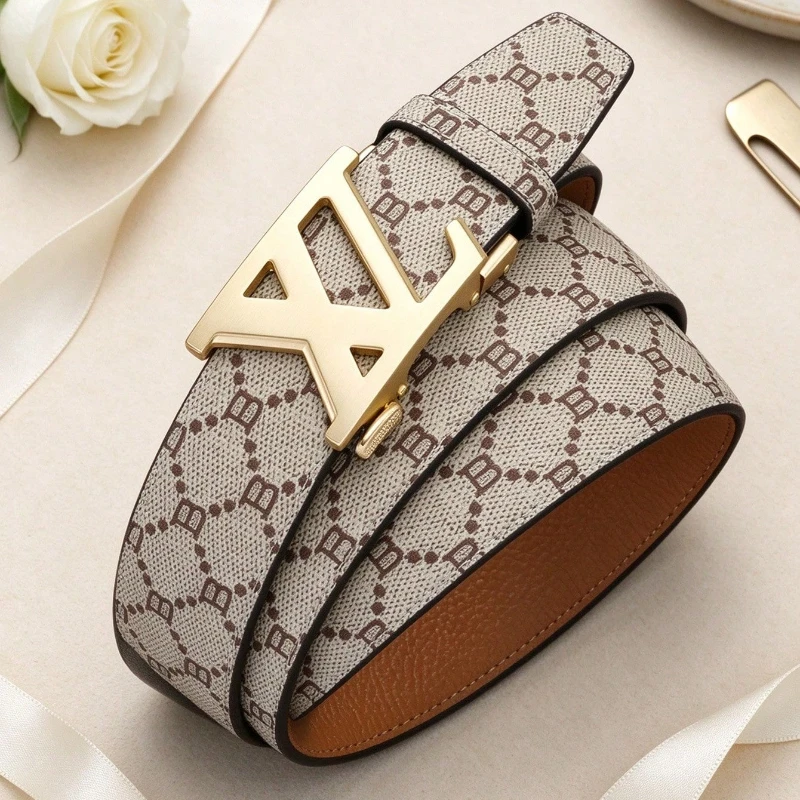Men's Fashion Belt, Smooth Pants, Multi functional Fashion Accessories for Men's Office Work, Dating, and Casual Daily Styles