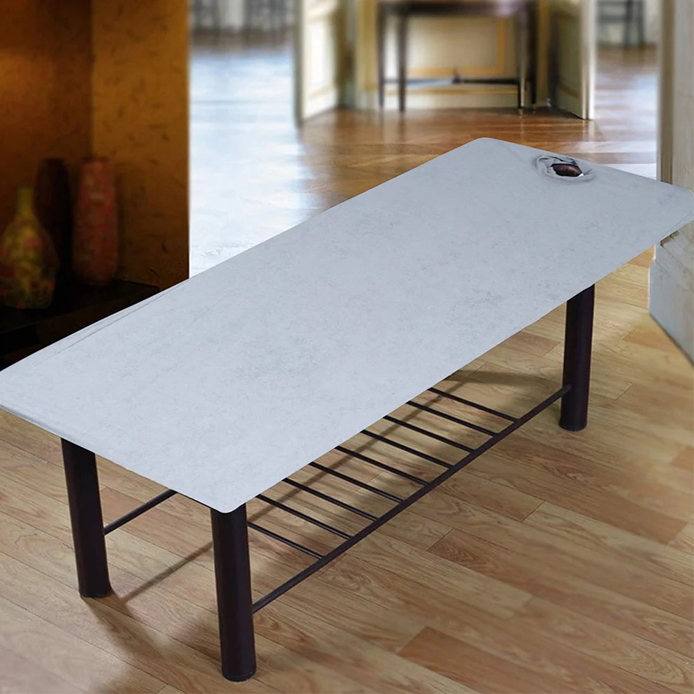 

Bed Cover Spa Table Portable Massage Protective Covers Bedspread Fitted Fiber Pad Waterproof