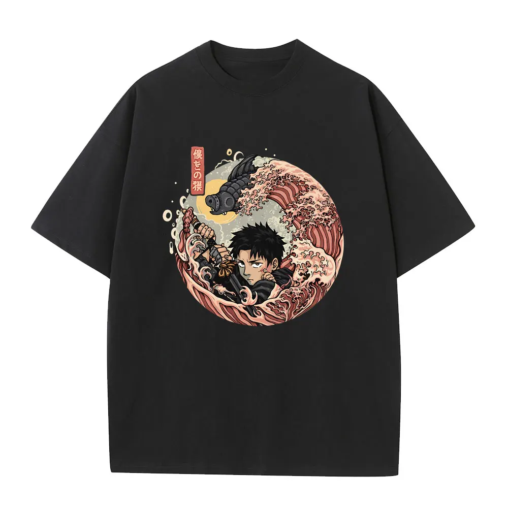

Anime Kagurabachi Graphic T-shirt Rokuhira Chihiro Japanese Okinawa Style T-shirts Men Women Fashion Casual Oversized T Shirts