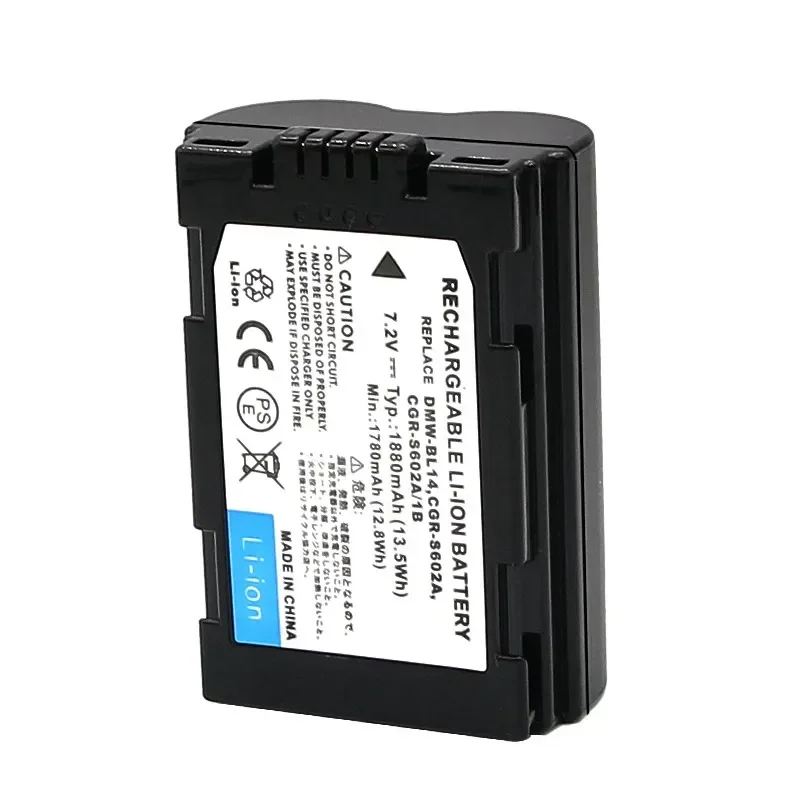 New Digital Camera Battery Cell For Panasonic CGR-S602 Series CGR-S602A CGR-S602A/1B CGR-S602E/1B