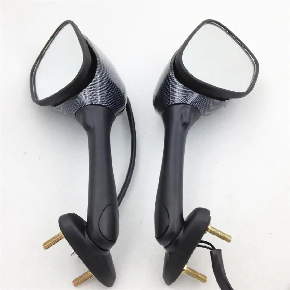 LED Turn Signals Rear view Mirrors Rearview For Suzuki GSX-R GSXR 600 750 1000 SV650 SV650S SV1000 SV1000S Motorcycle Black