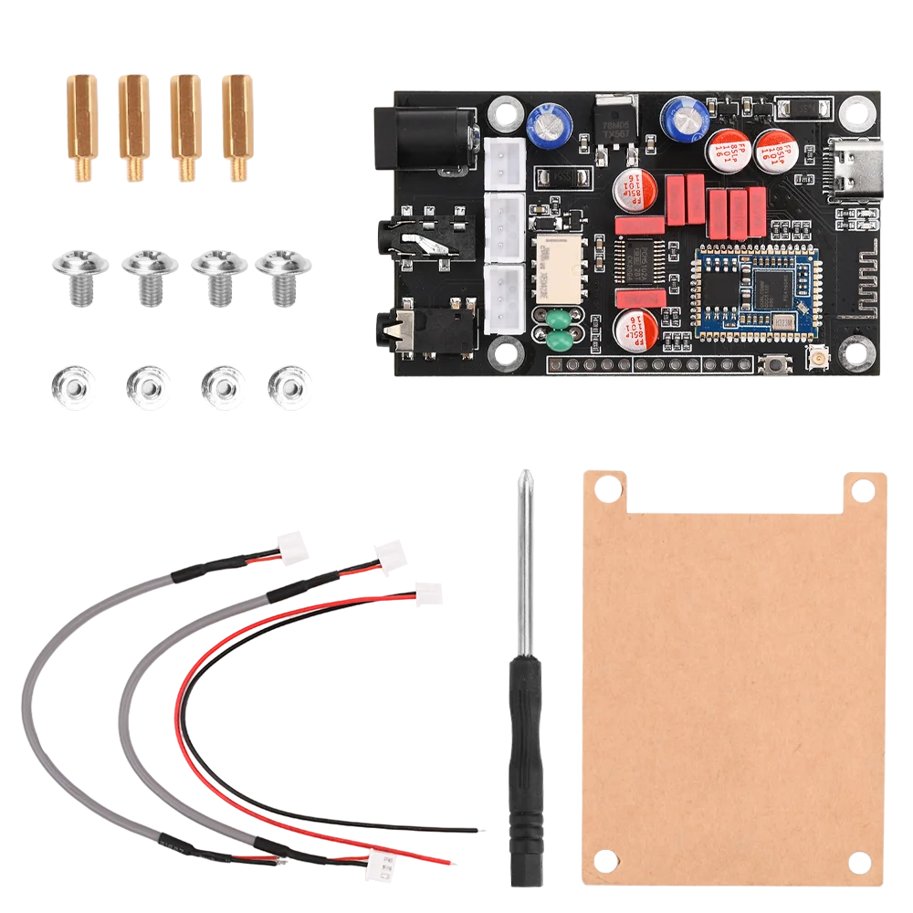 Wireless Adapter Bluetooth 5.1 -Compatible Receiver Board DAC Audio Decoder Board 24Bit/96Khz LDAC