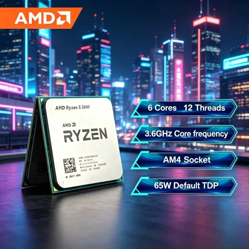 amd-ryzen-5-2600-socket-am4-cpu-originale-34-39ghz-6-core-12-thread-senza-confezione-originale-per-desktop-multi-scenario