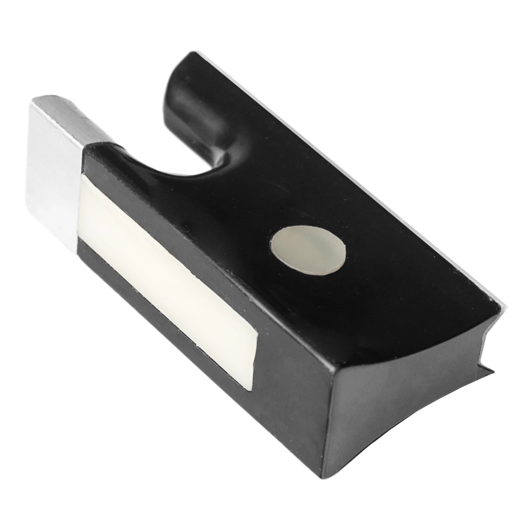 4/4 حجم أسود اللون البلاستيك الكمان القوس الضفدع - قطعة بديلة DIY لملحقات إصلاح ورشة Luthier #6