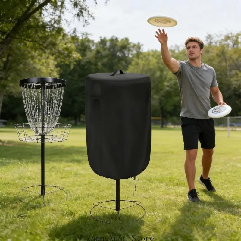 Robustes Flying Disc Golf-Netzgehäuse mit verstärkten Kanten und Tragegriff, 66 x 89 3 x – Detail 3