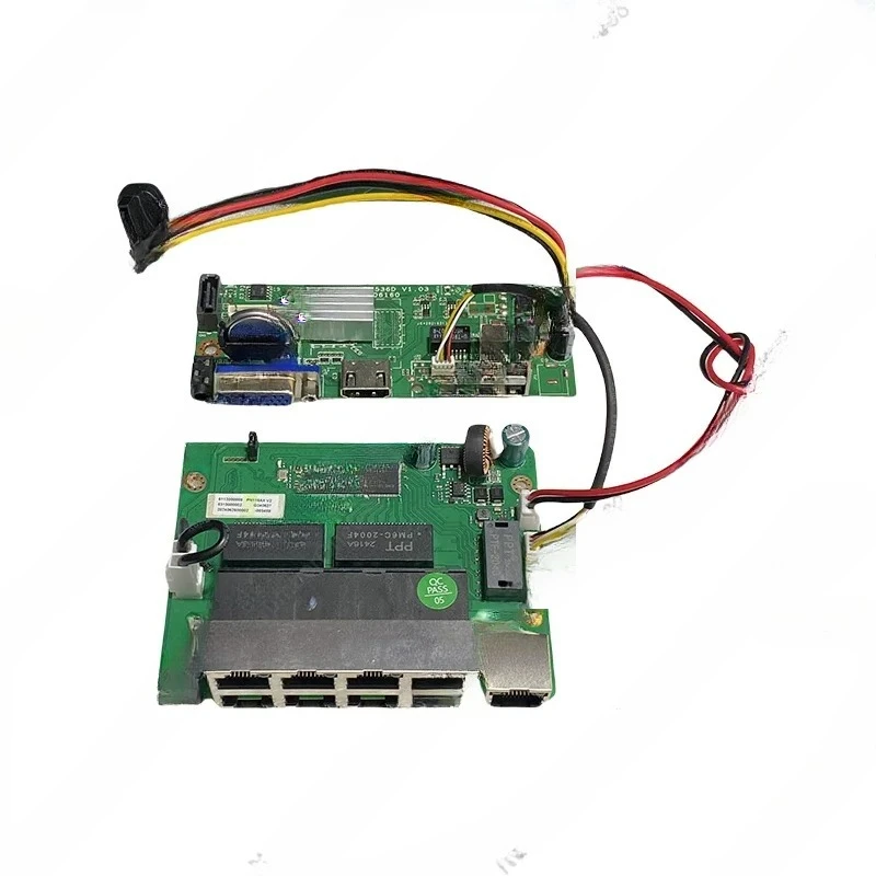 NBD8010S-KL-V2 4K high definition bare main board 48V POE network recorder, monitoring H.265