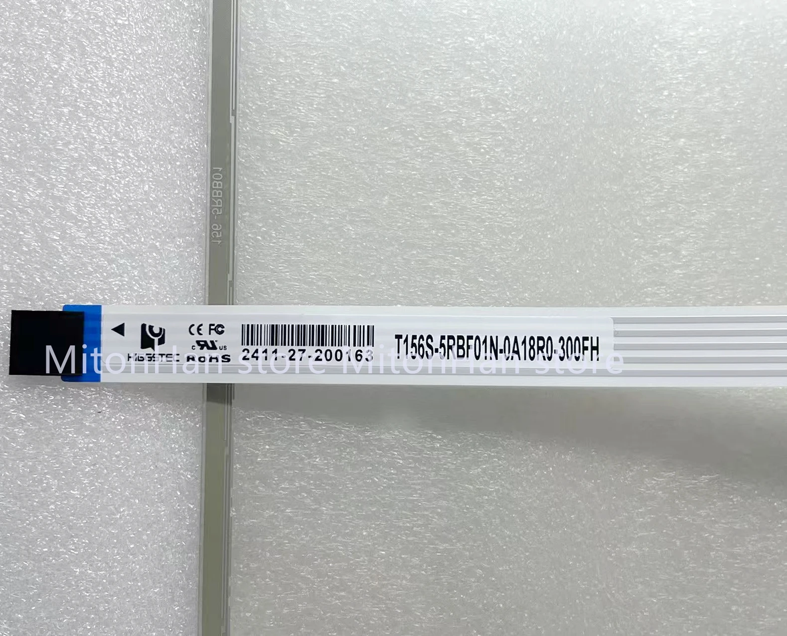 Baru Asli untuk T156S-5RBF01N-0A18R0-300FH 15.6 Inci Panel Sentuh Layar Kaca Digitizer