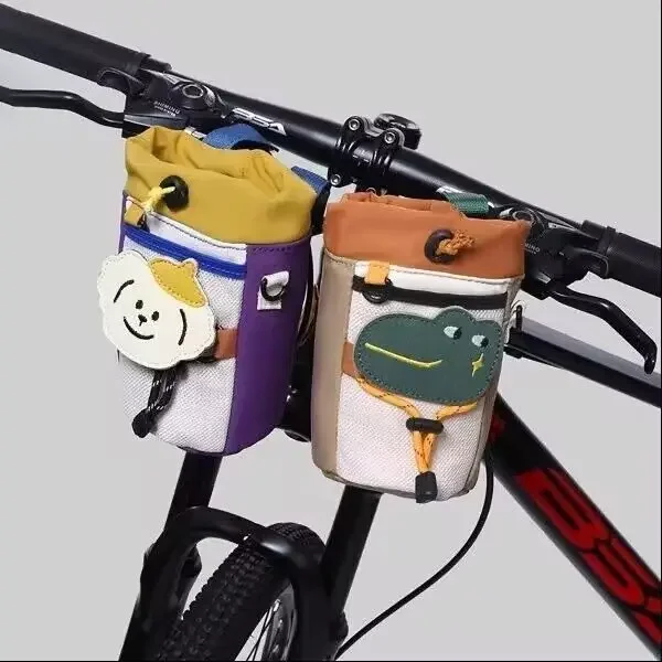 1PCS Riding Front Handle Hanging Bag Cute Mountain Bike Bag Road Bicycle Front Beam Storage Bag Bicyle Accessories