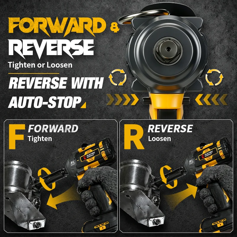 Elektryczny klucz udarowy bezs – Electric Impact Wrench 800Nm recenzja i cena