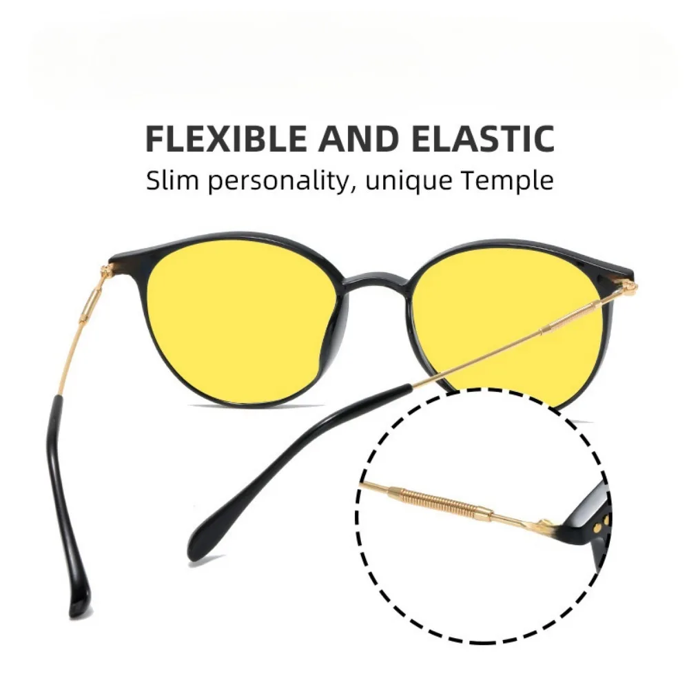 Koreanische Version Farbwechselnde Nachtsichtbrille Ultraleichte und modische personalisierte Schutzbrille – Detail 4