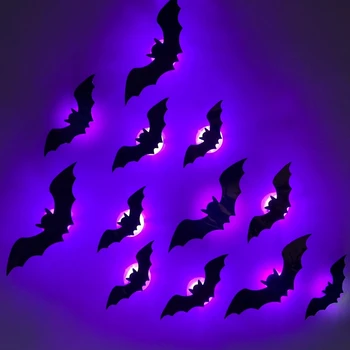 3D Bat Wall Night Light 1