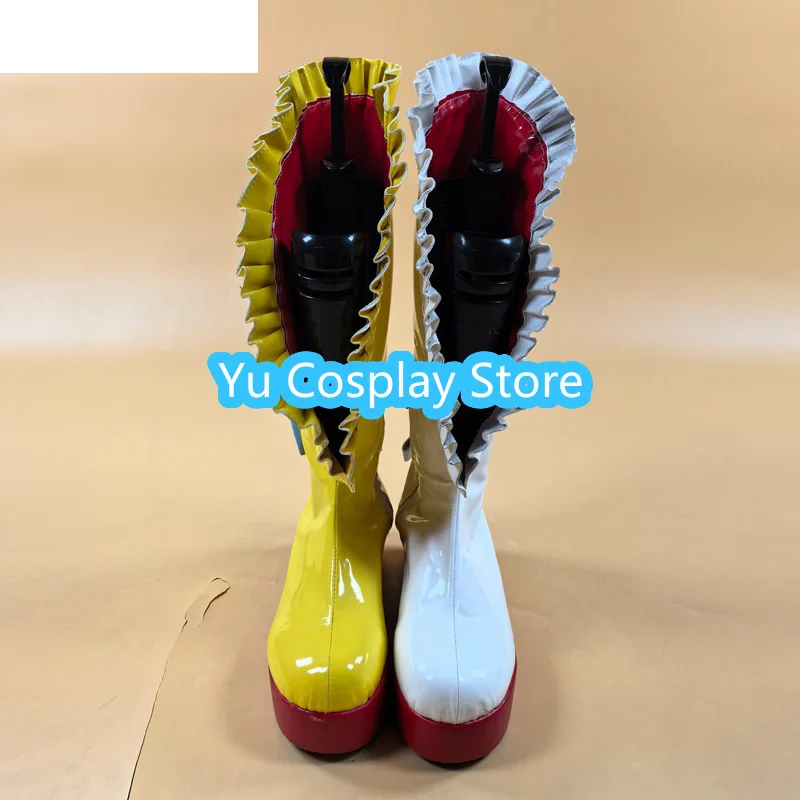 Yu CosplayUma Musume Kobayashi Teio Scarpe Cosplay - Stivali da performance di convenzione animeGioco Anime Party Halloween Chritmas