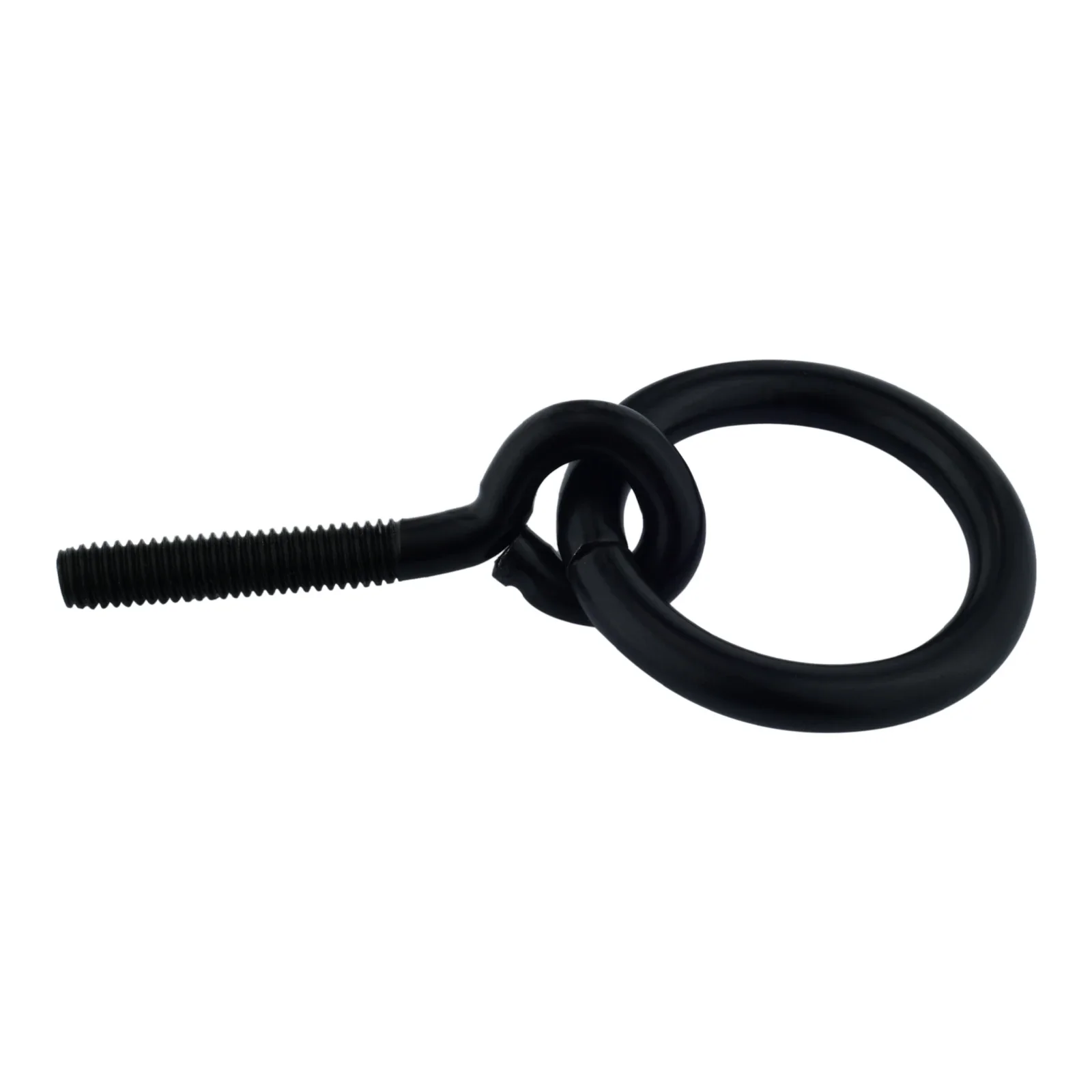 1Pc Black Ring Handles Pulls Self-Tapping Screws Knobs for Jewelry Box Drawer Dresser Cupboard Kitchen Cabinet Closet Wardrobe