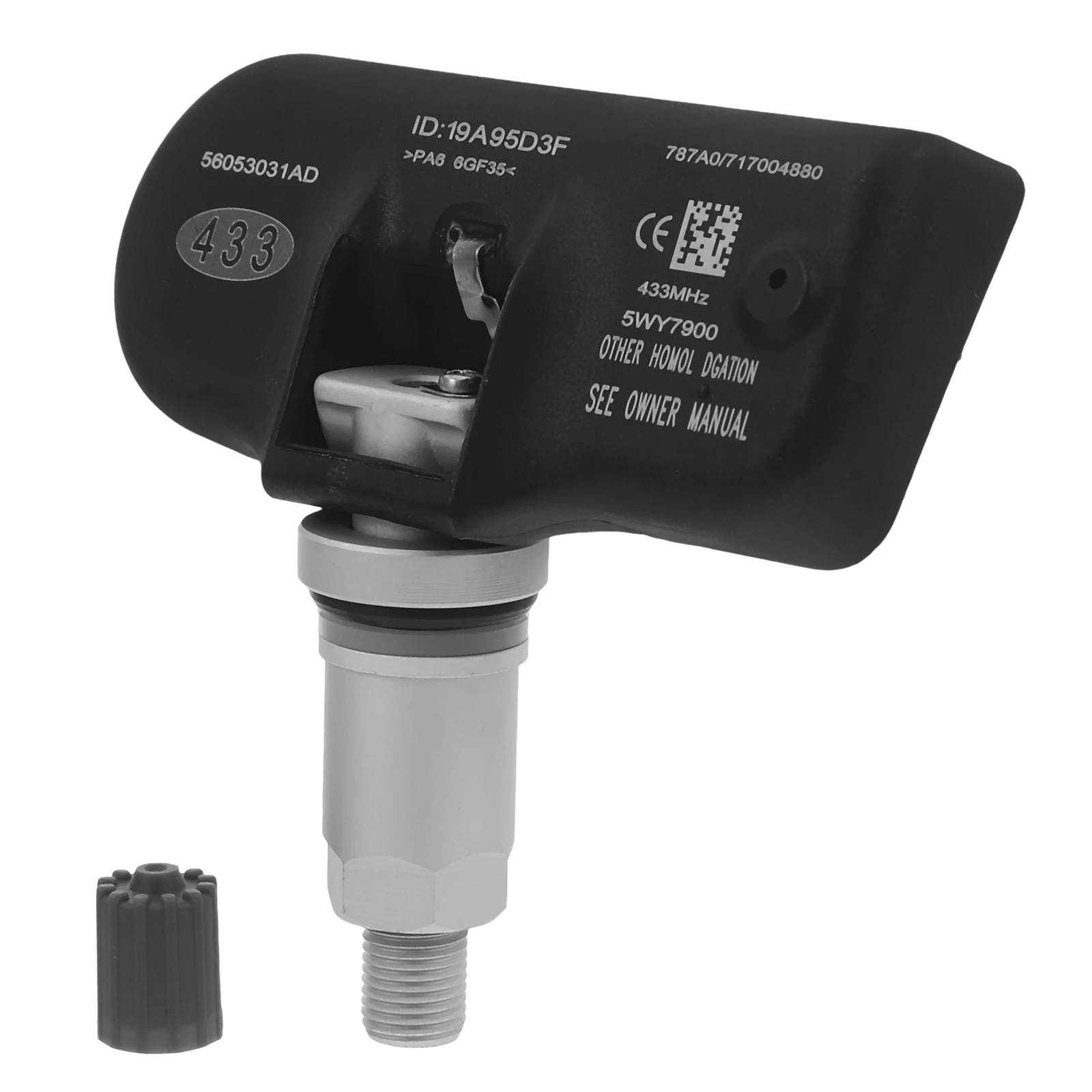 

Car Tire Pressure Sensor -Time Monitoring Durable Vehicle Tire Pressure Sensor Easy Installation Vehicle Accessories