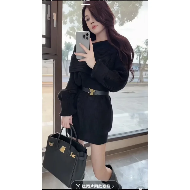 

Пуловеры длиной до колена, рождественские свитера, джемперы, женские эластичные верхние одежды, меховая одежда в стиле пастушки, двойные предметы на молнии, базовые изящные