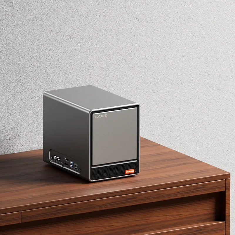 

WTR PRO N150 N100 Quad Hard Disk NAS Home Server