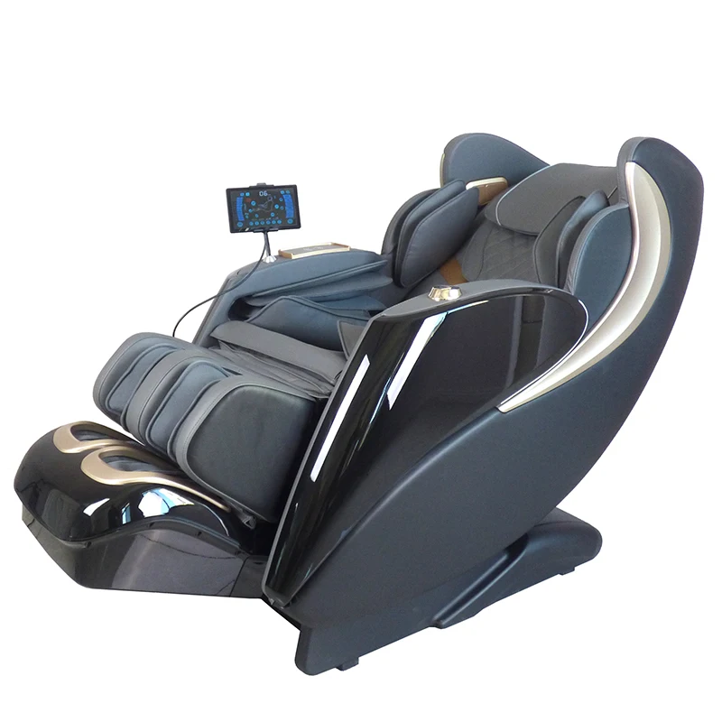 Luxury Electric Full Body Shiatsu Kneading Chair Massage 3D L Track Zero Gravity Massage Chair