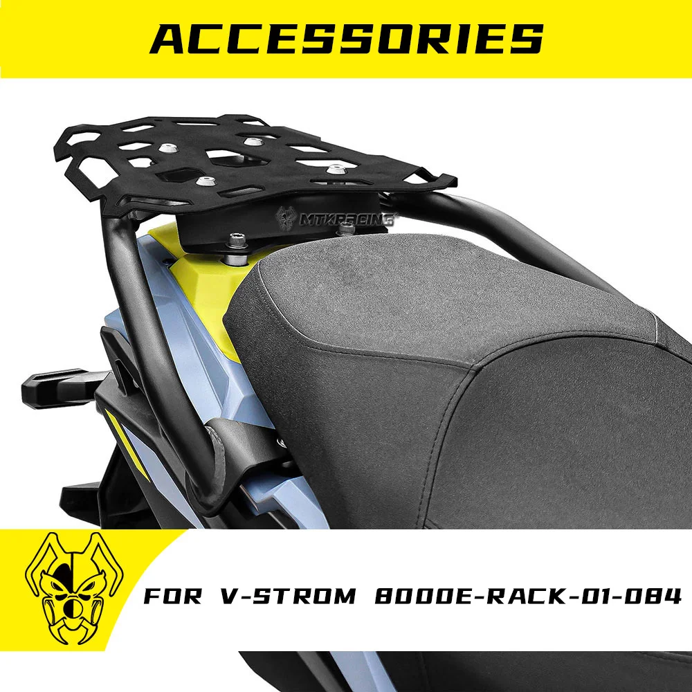 

For SUZUKI V-STROM 800DE 2021-2024 Rear Luggage Rack Frame Cover Luggage Carrier Holder Shelf Bracket Accessories