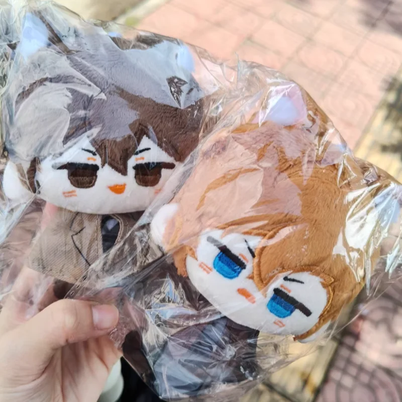 

Bungo Stray Dogs ‌Plush-Like Texture Keychain Doll Edogawa Rampo‌ Adorable Stuffed Toy Small Sitting Posture Group Ornament Gift