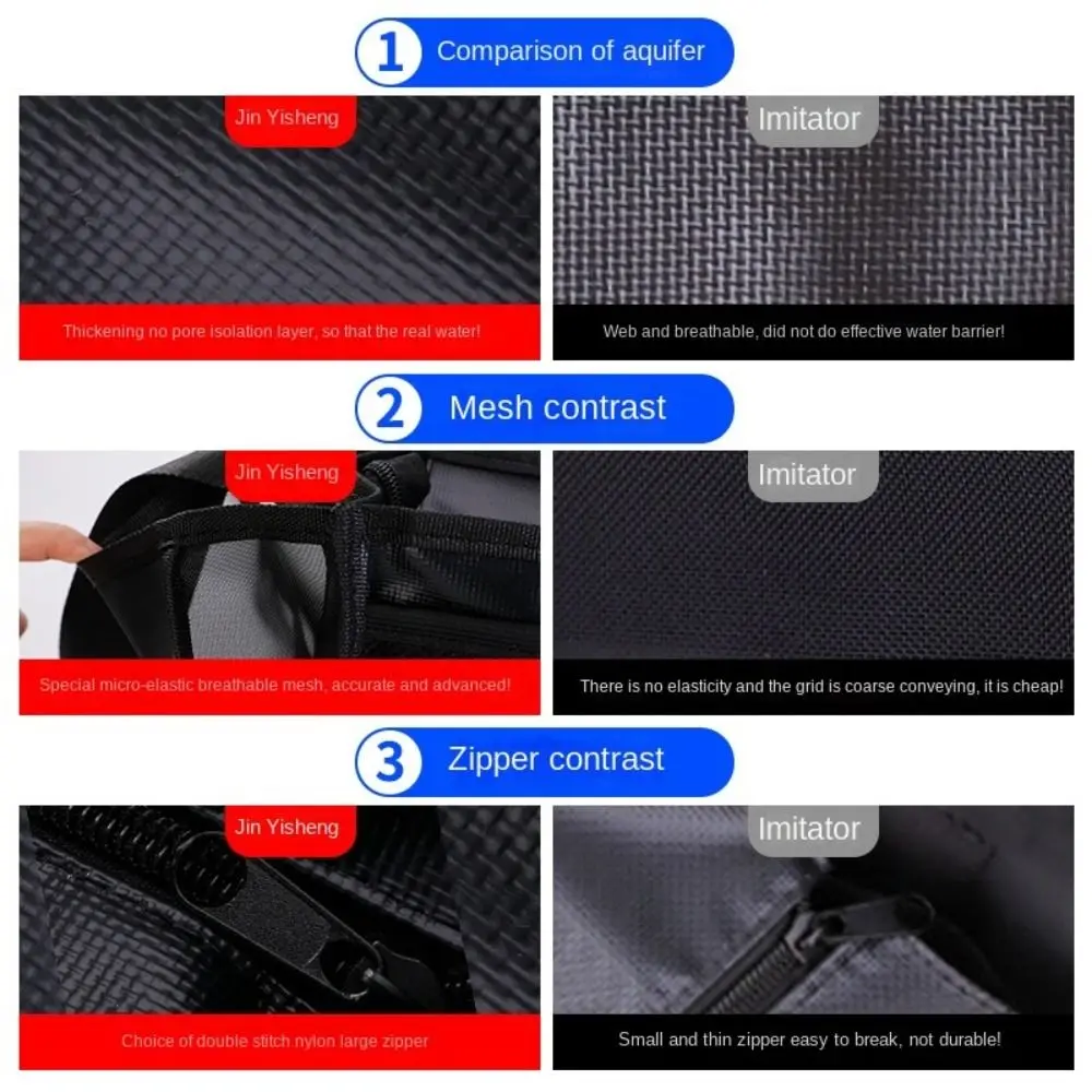 Large Capacity Cosmetic Brush Storage Bag Black Color Wear-resistant Hair Stylist Bag Casual Breathable Portable Barber Bag