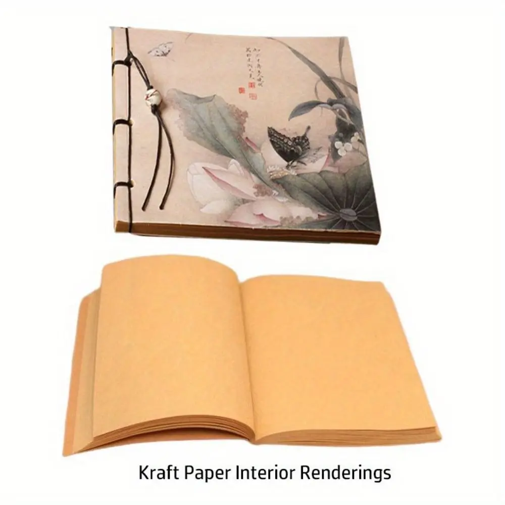 Ancient Style Ancient Style Sketchbook Tassel Line Package Thread-bound Vintage Line-bound Sketchbook Graffiti Vintage