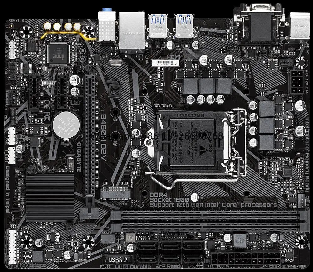 

B460M D2V Motherboard Support I5 9400F/10400F manufacturer