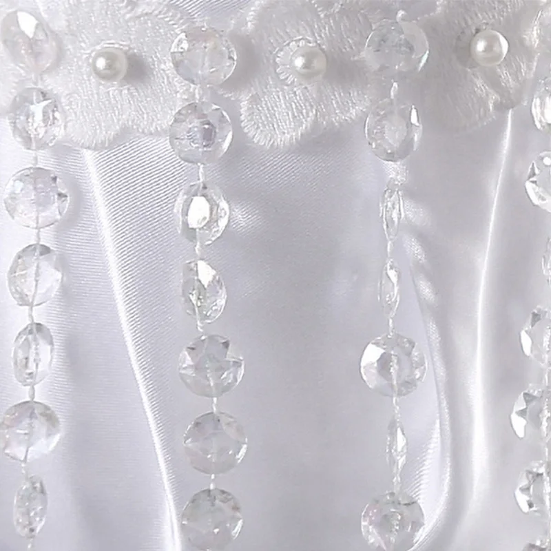 Amerikanische Hochzeit Braut korb kleine Diamant Spitze romantische Streuung Blumen korb Hochzeit Lieferungen