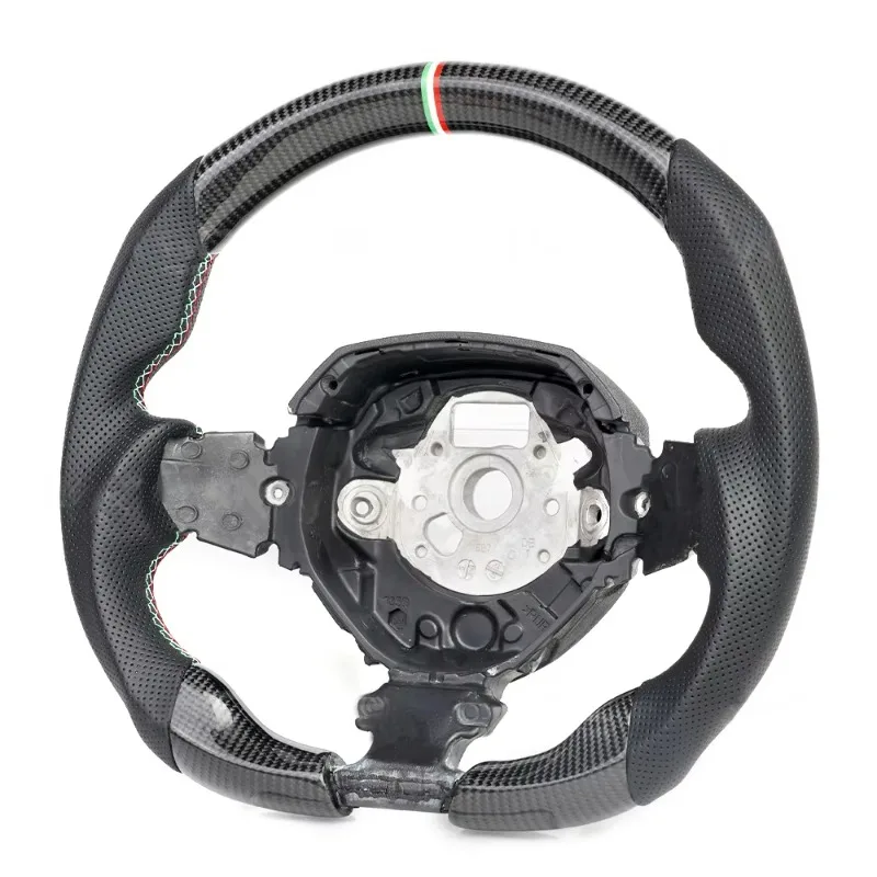 High End Carbon Fiber Steering Wheel Luxury Coupe Upgrade Parts