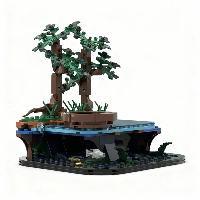 366pcs MOC Smeagol Deagol Upgrade 1 Hobbit Lord Rings The Model Building Blocks Construction Toys Christmas Gifts Brick Kids