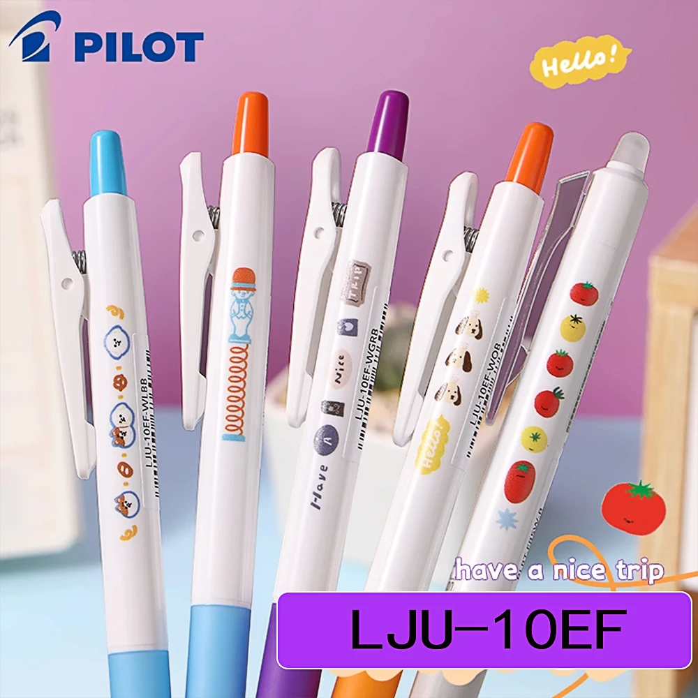 

1PC Japan Pilot Gel Pen Juice Up 0.5mm Black Pen Quick-drying Smooth DIY Hand Account LJU-10EF School Supplies Stationary