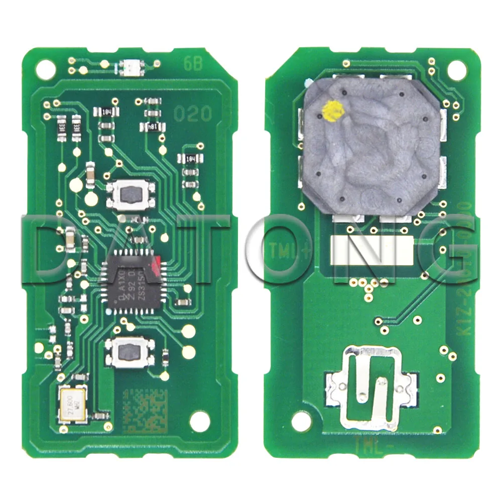 กุญแจรีโมทคอนโทรลสำหรับรถจักรยานยนต์ Datong World สำหรับฮอนด้า PCX160 Forza NSS350 2021-2023ชิป ID47กุญแจอัจฉริยะสำหรับเปลี่ยน433.92FSK