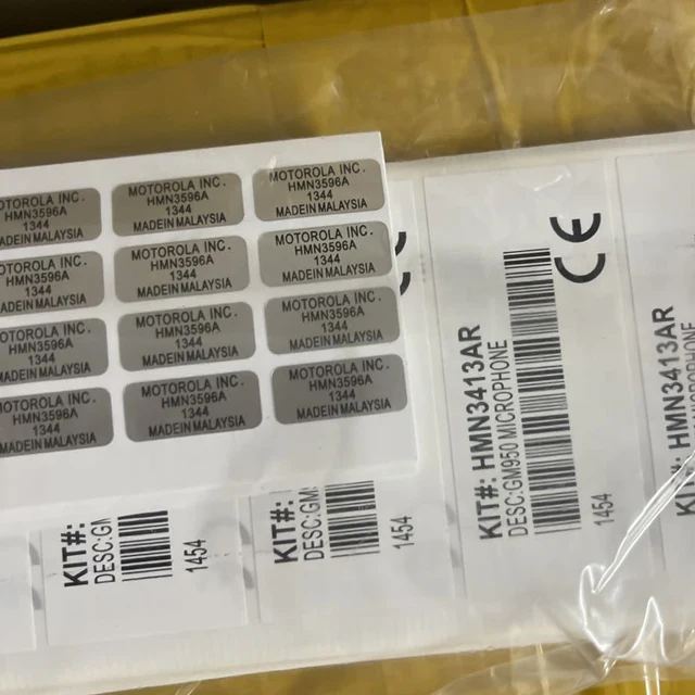 مجموعة ملصقات ربط الراديو للميكروفون المحمول #4