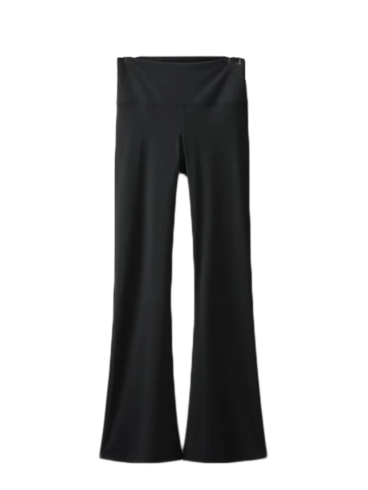 ارتفاع الخصر اليوغا السراويل عارضة الموسعة الطابق طول البطن التحكم بعقب رفع جرس بوت الرجعية التخسيس إحساس مرن