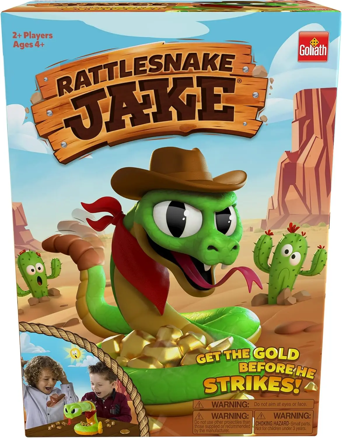 

Rattlesnake Jake - Get The Gold Before He Strikes! Game by Goliath Medium