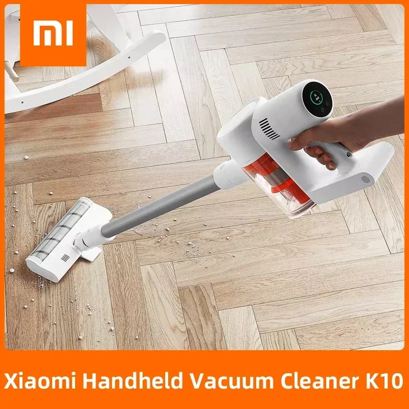 XIAOMI Mijia bezprzewodowy ręczny odkurzacz K10 do domowego domu zamiatanie mop wielofunkcyjny bezprzewodowy odpylacz