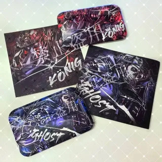 

Call of Duty Cosplay Koenig and Ghost Shattered High Quality New Double Flash Square Bar with Back Card