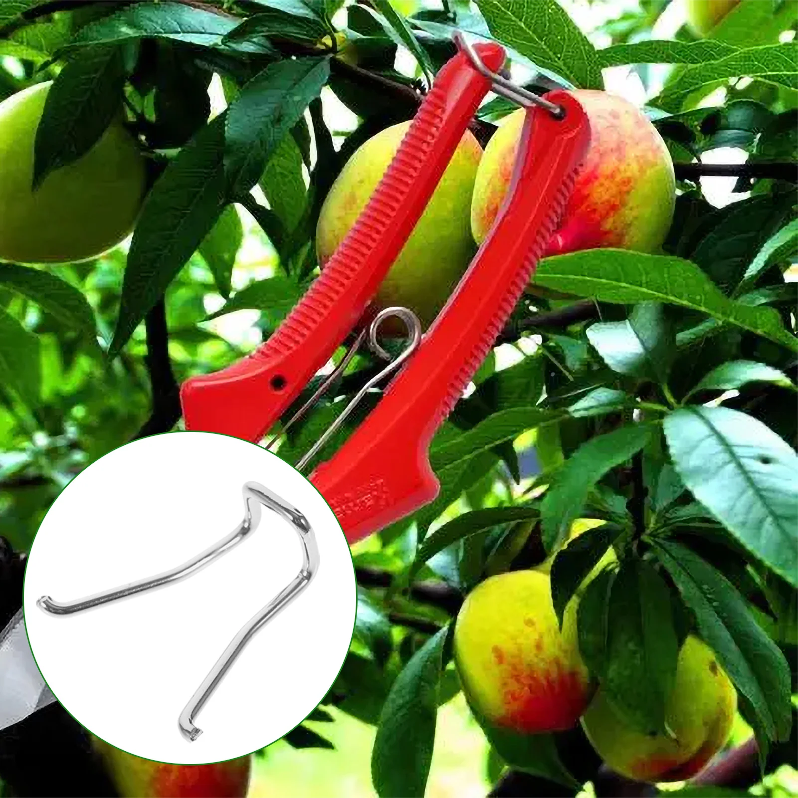 

20pcs Accessories for Pruning Shears Gardening Tools Parts Stainless Steel Replacement Springs Thick Strong White Left