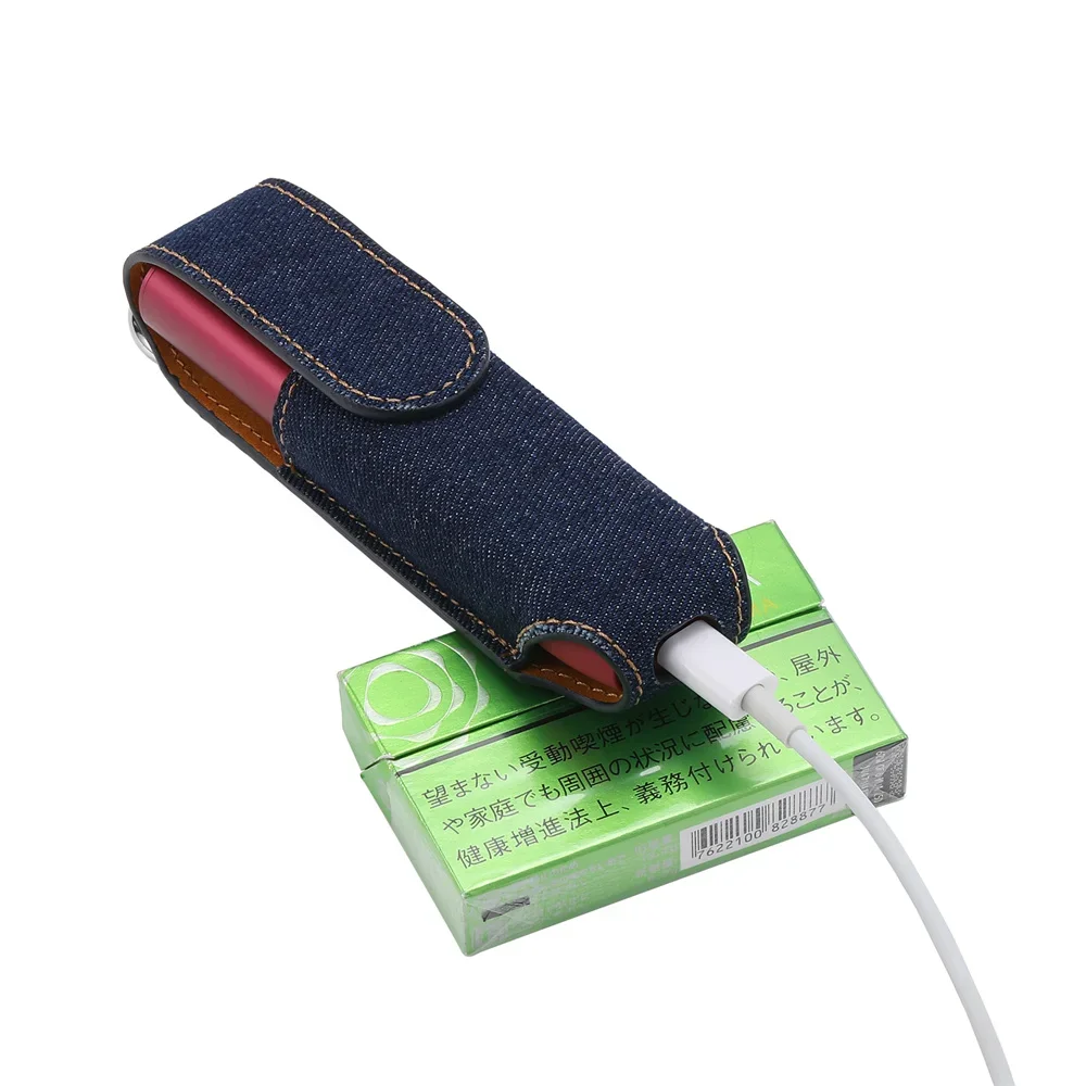 Funda magnética de cuero de moda para IQOS ILUMA ONE, bolsa para fumar cigarrillos electrónicos, accesorios IQOS ILUMA I ONE