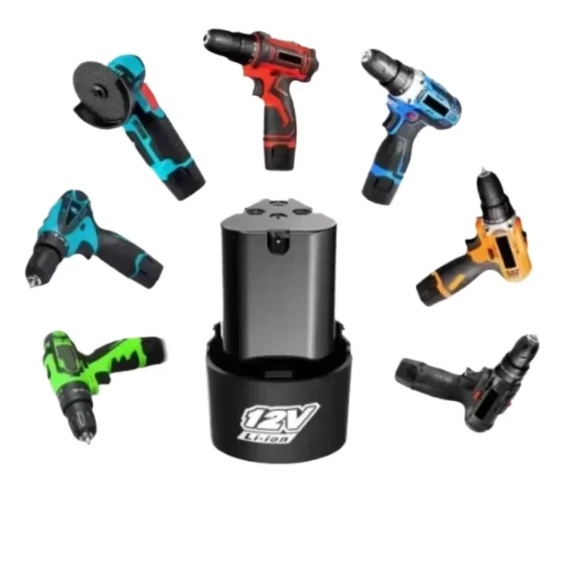 

New 12V 2000mAh Replacement Lithium-ion Battery for Electric Screwdrivers Drills Mini Angle Grinders Power Tools With charger