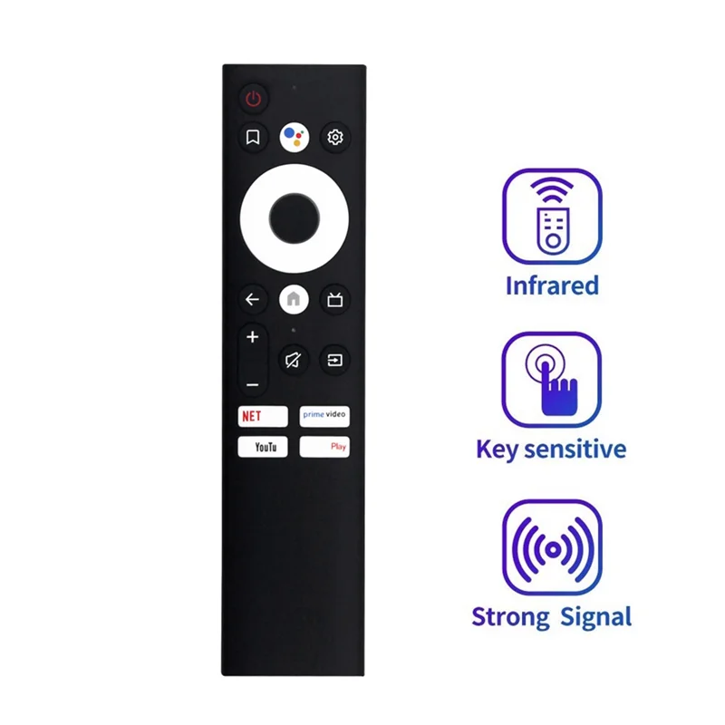 T24C Replace 55Q20 Remote Control For Skyworth Smart Android TV Q6/Q7/QM8/S3/S4 Series Remote