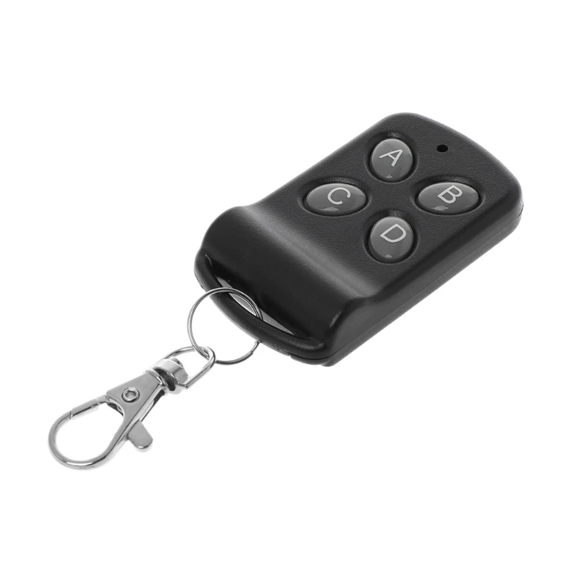 433Mhz Wireless Remote Remote Controller Duplicator Cloning Code Car Key for Garage Door 4 Channel Receiver Transmitter