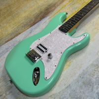 Electric Guitars Rosewood Fingerboard Green Version Mahogany Body White Pearl Pickguard