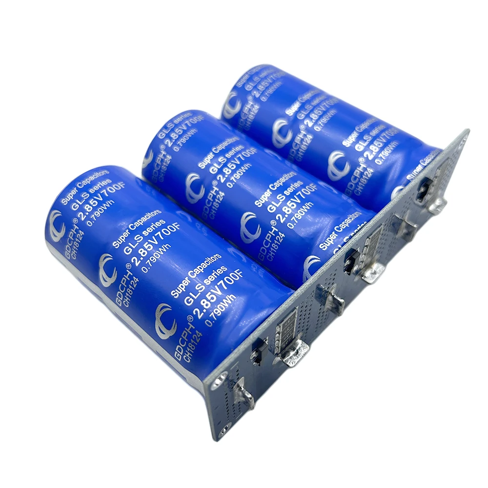 Capacitor Module: 8.5V 233F Energy Storage; Automotive Starting Rectifier—Protects Battery, Saves Fuel, and Stabilizes Voltage;