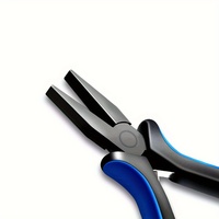 Teflon flat pliers DIY hand tie hook pliers Jewelry cable pliers Cable pliers Dip plastic handle tool pliers