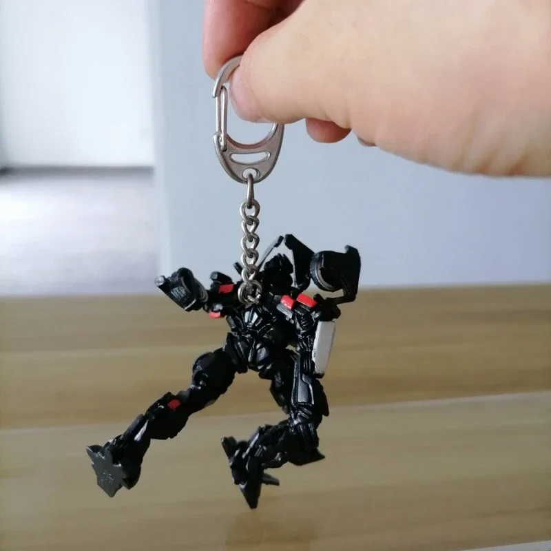 Transformer Cartoon Movie Robot Deformation Action Figure Keychain Ornament Toys Gifts for  Friends Kids