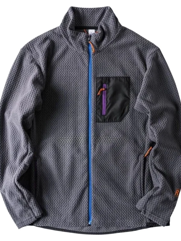 Outdoor Sports Fleece Jacket Zipper Collar Warm Casual Outerwear for Men And Women Tagkita Brand Regular Thickness Cold Proof