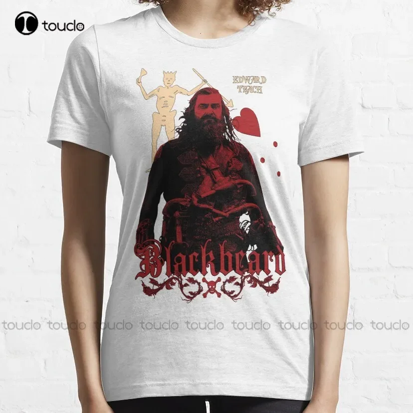 Black Sails Blackbeard Classic T-Shirt Black Sails Tshirt Dress Oversized Graphic T Shirts 100% Cotton Xs-5Xl Size Retro