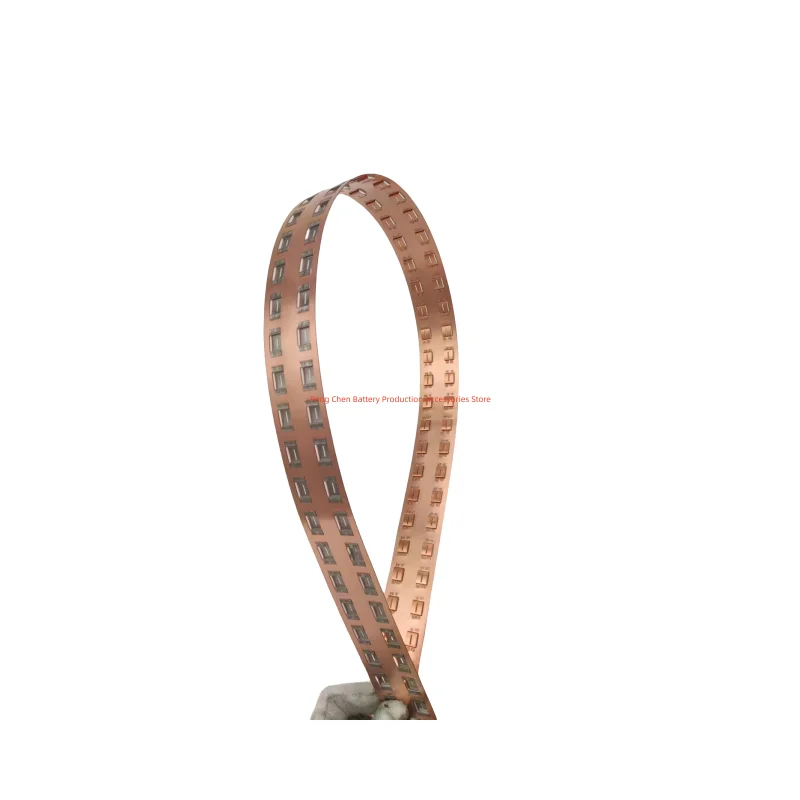 Copper Nickel Strip 21700 2P Power Lithium Battery Copper Busbar 18650 1P Positive And Negative Copper Sheet 26650 32650 Custom