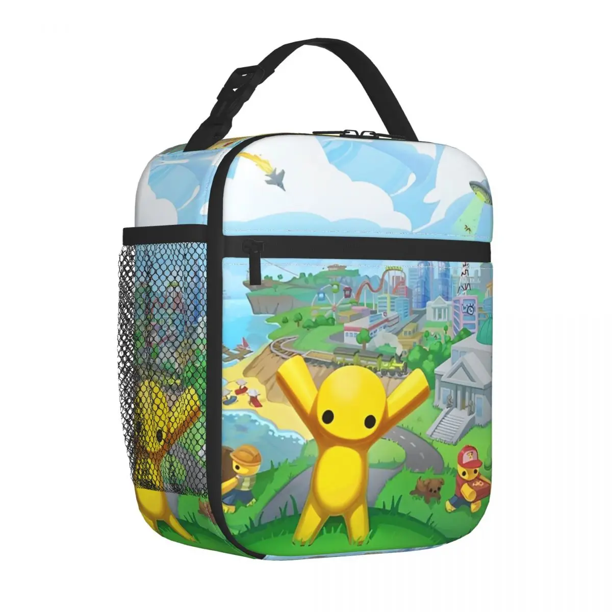 Insulated Lunch Tote Bag Wobbly Life Online Game Accessories Lunch Food Box New Cooler Thermal Bento Box For School